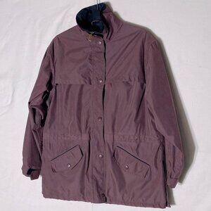 Outback Trading Co Dark Burgundy Coloured Lightweight Hiking Jacket  S